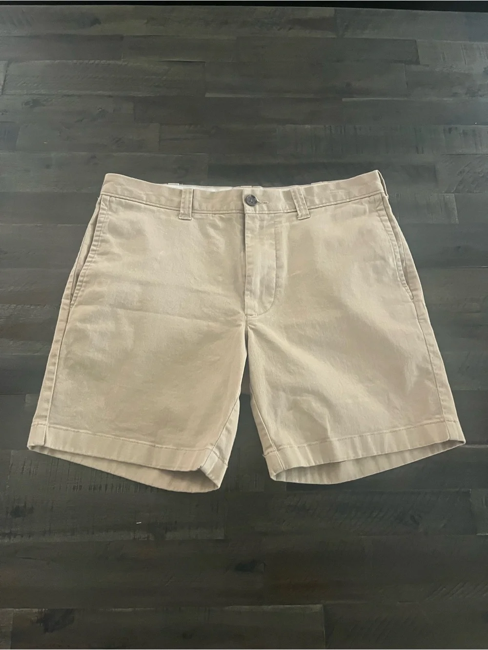 MENS J. CREW KHAKI SHORTS
